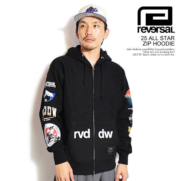 reversal（リバーサル） パーカー reversal 25 ALL STAR ZIP HOODIE