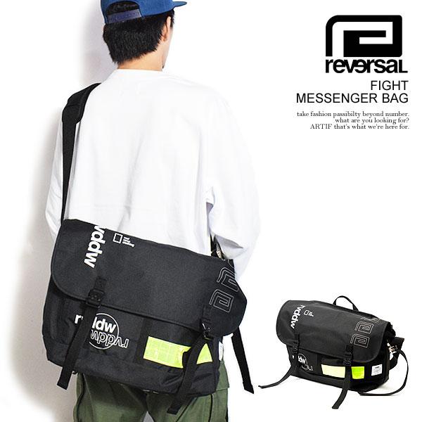 reversal リバーサル FIGHT MESSENGER BAG メンズ メッセンジャーバッグ ショルダーバッグ ジムバッグ rvddw 送料無料 atfacc reversal（リバーサル） メッセンジャーバッグ reversal FIGHT