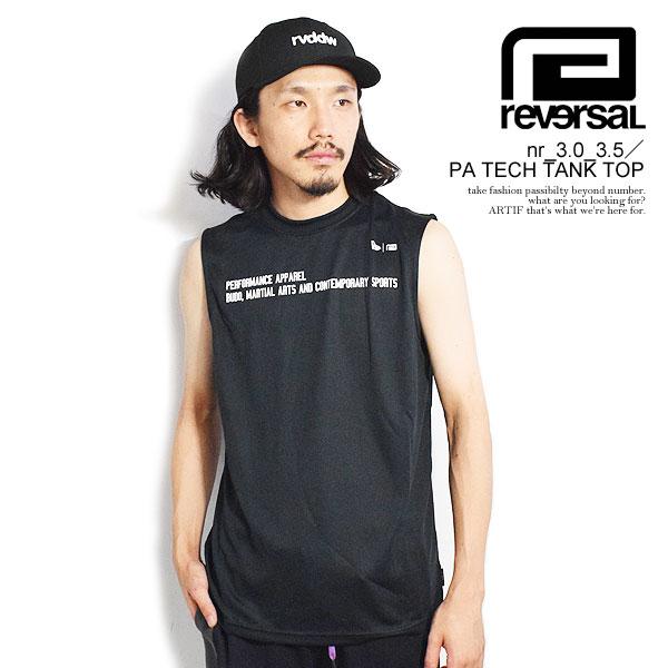 リバーサル タンクトップ reversal nr_3.0_3.5／PA TECH TANK TOP メンズ ノースリーブ NEWERA コラボ  rvddw 送料無料 ストリート