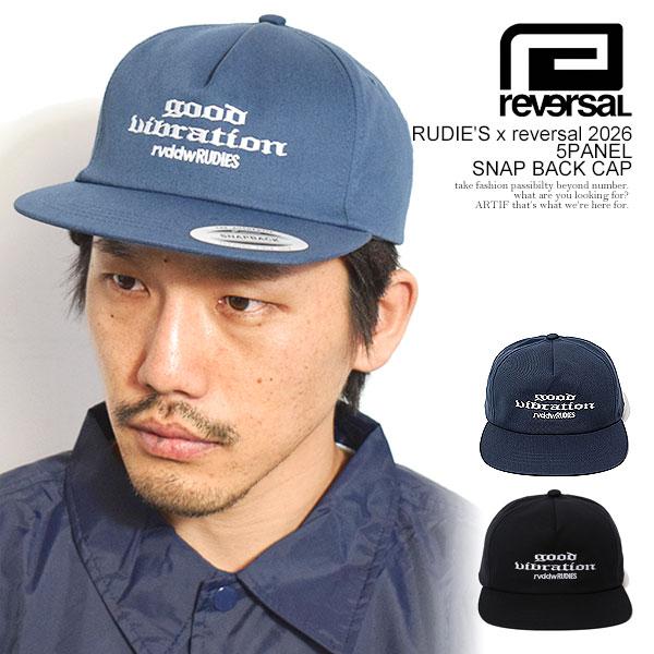 reversal（リバーサル） キャップ reversal RUDIE'S × rvddw