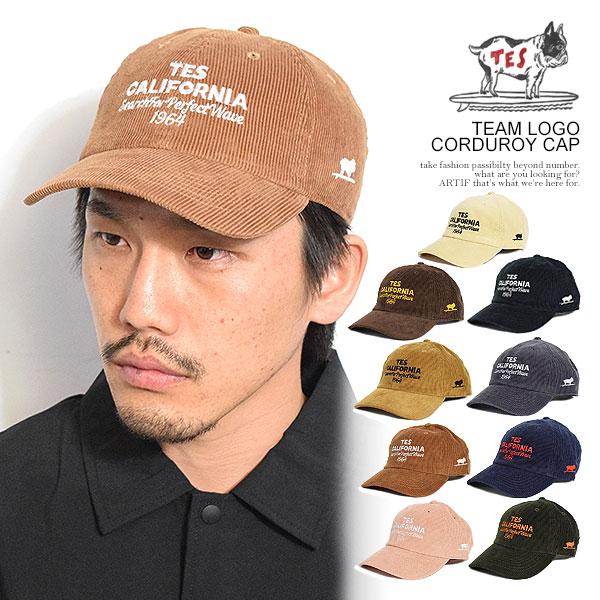 エンドレスサマー キャップ The Endless Summer TES TEAM LOGO CORDUROY CAP メンズ ローキャップ 刺繍 送料無料 ストリート