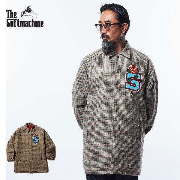 50％OFF SALE セール SOFTMACHINE ソフトマシーン コート ワッペン