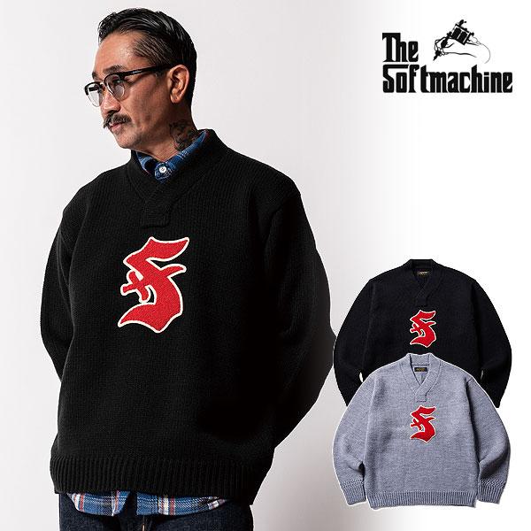 2025 秋冬 先行予約 11月〜12月入荷予定 SOFTMACHINE ソフトマシーン CREST SWEATER ニット 送料無料 キャンセル不可 atftps Softmachine（ソフトマシーン） 2025 秋冬 先行予約 11月〜12月入荷