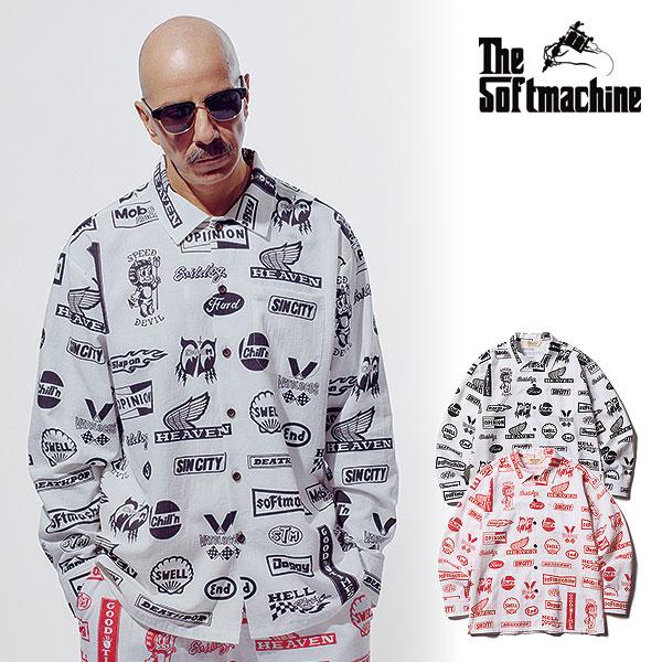 2026 春夏 先行予約 3月〜4月入荷予定 SOFTMACHINE ソフトマシーン AFTERLIFE SHIRTS L/S メンズ シャツ キャンセル不可 atftps Softmachine（ソフトマシーン） 2026 春夏 先行予約 3月〜4月入荷予定