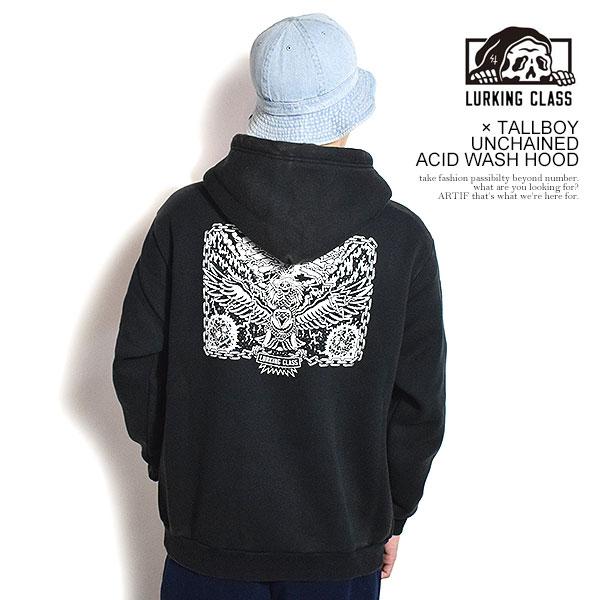 LURKING CLASS ラーキングクラス LURKING CLASS × TALLBOY UNCHAINED ACID WASH HOOD パーカー プルオーバー atftps LURKING CLASS（ラーキングクラス） パーカー LURKING CLASS LURKING
