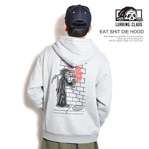 LURKING CLASS ラーキングクラス EAT SHIT DIE HOOD メンズ パーカー プルオーバー SKETCHY TANK 送料無料 atftps LURKING CLASS（ラーキングクラス） パーカー LURKING CLASS EAT SHIT