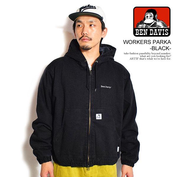 BEN DAVIS/WHITE LABEL ベンデイビス ジャケット DAVIS WORKERS PARKA