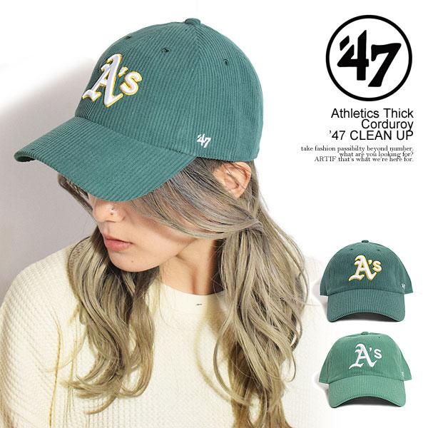 47（フォーティーセブン） キャップ '47 Athletics Thick Corduroy '47