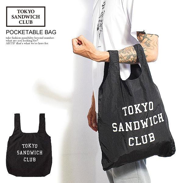 SANDWICH CLUB サンドイッチクラブ トートバッグ TOKYO SANDWICH CLUB トウキョウサンドウィッチクラブ エコ