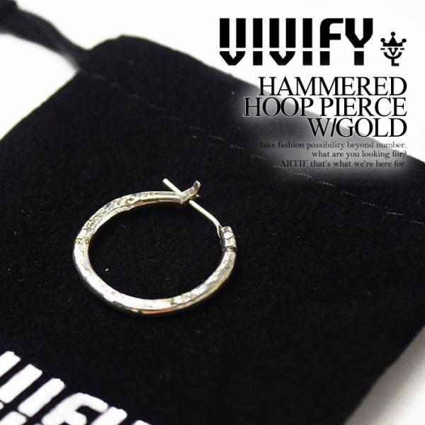 rrt@C sAX VIVIFY HAMMERED HOOP PIERCE W/GOLD Y fB[X ANZT[ t[vsAX Vo[ nhCh