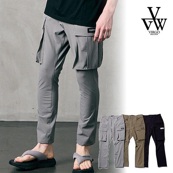 2026 春夏 先行予約 3月〜4月入荷予定 VIRGOwearworks ヴァルゴウェアワークス SLIM MILITARY STRETCH CARGO パンツ atfpts VIRGOwearworks（ヴァルゴウェアワークス） 2026 春夏 先行予約 3月〜4
