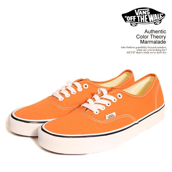 VANS（ヴァンズ） スニーカー VANS Authentic Color Theory Marmalade