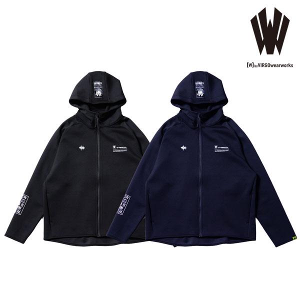 2026 秋冬 先行予約 10月〜11月入荷予定 ダブリュー パーカー W by VIRGOwearworks SOFTY TRACK ZIP HOODIE キャンセル不可