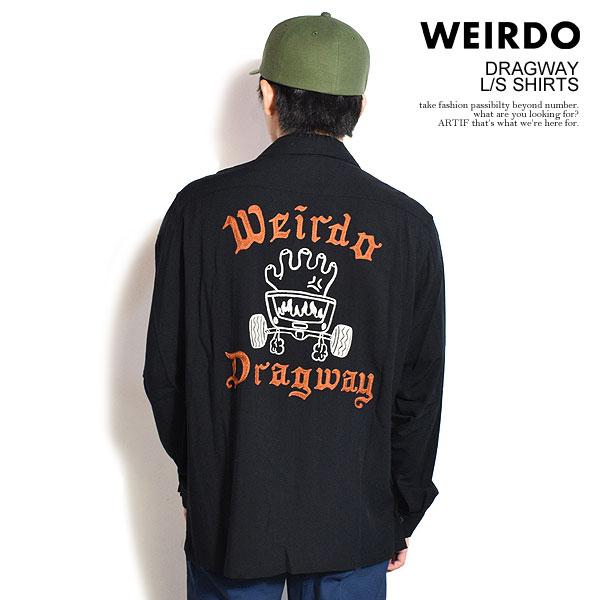 WEIRDO（ウィアード） シャツ WEIRDO DRAGWAY - L/S SHIRTS メンズ
