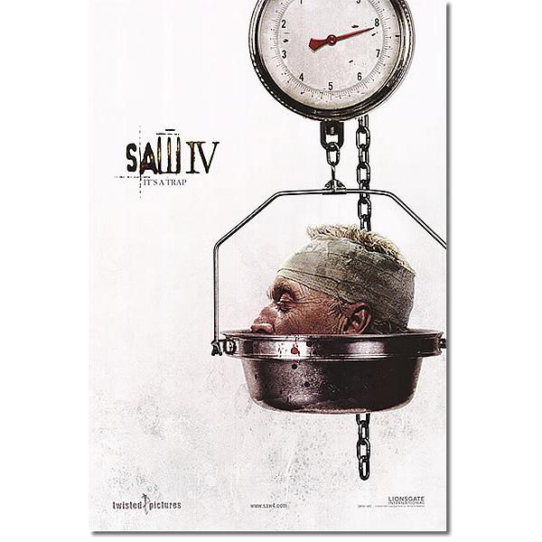 映画ポスター Saw4 ソウ4 グッズ 頭部と秤 Adv Ds P 0740 フェーマス サイン ポスターズ 通販 Yahoo ショッピング