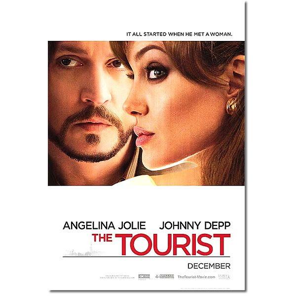 映画ポスター ツーリスト アンジェリーナジョリー グッズ /ADV-DS :P