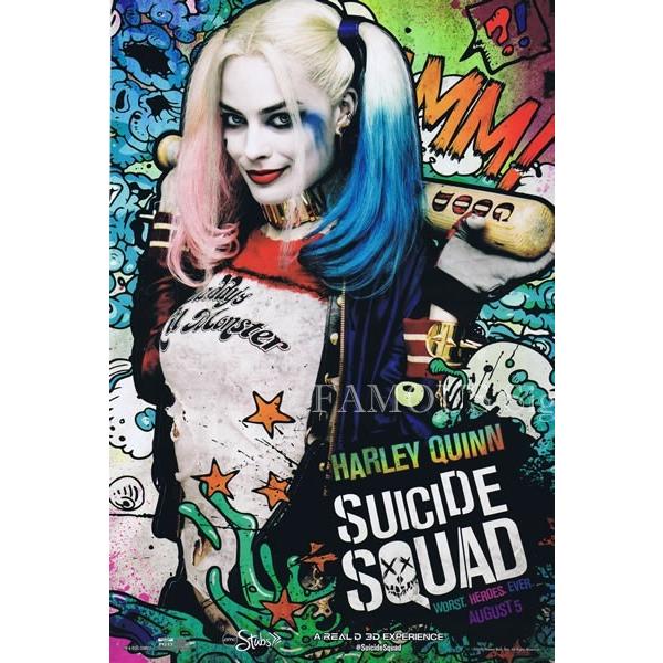 Suicide Squad ポスター ハーレークイン