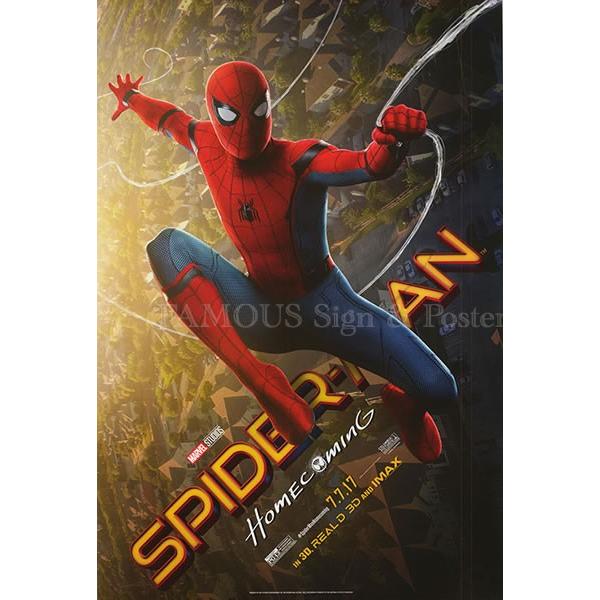 映画ポスター スパイダーマン ホームカミング グッズ /マーベル アメコミ インテリア フレーム別 /3rd ADV両面 P2905