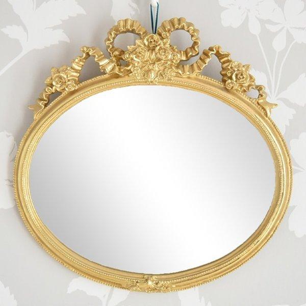 38％割引大人気新品 壁掛けミラー‼️鏡 ゴールド姫 アンティーク