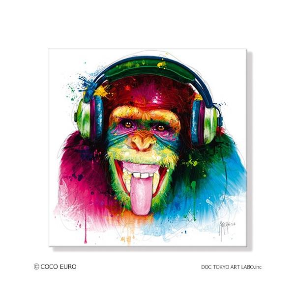 PLEXIGLAS DJ Monkey SIZE 690x690mm 絵画 インテリア モダン ポップ 