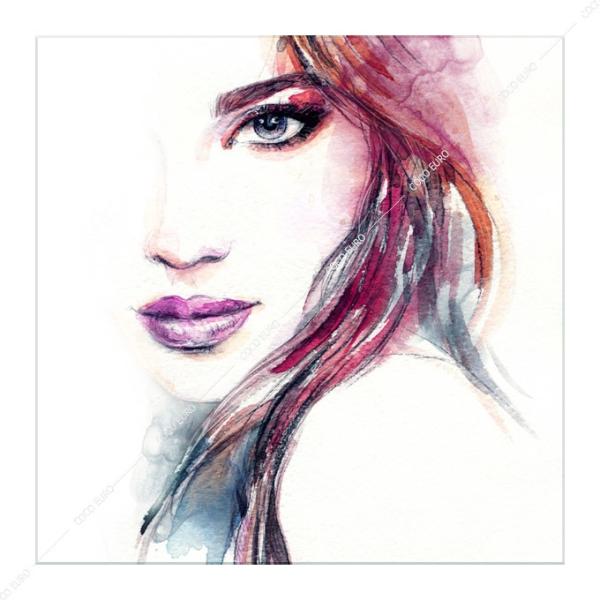 COCOEURO アート作品 Aquarelle Portrait6 Size 1200x1200の魅力と選び方
