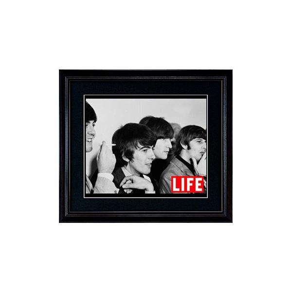 LIFE アートポスター BEATLES フレーム付き ポスター 壁掛け