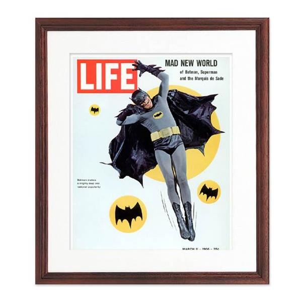 バットマン アートポスター モノクロ artjp_life-brwn022