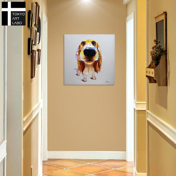 絵画 壁掛け ちゃんとまってるからね かわいい犬の絵 ペットの絵 ビーグル ミニチュア ダックス 玄関 キッチン リビング Buyee 日本代购平台 产品购物网站大全 Buyee一站式代购 Bot Online