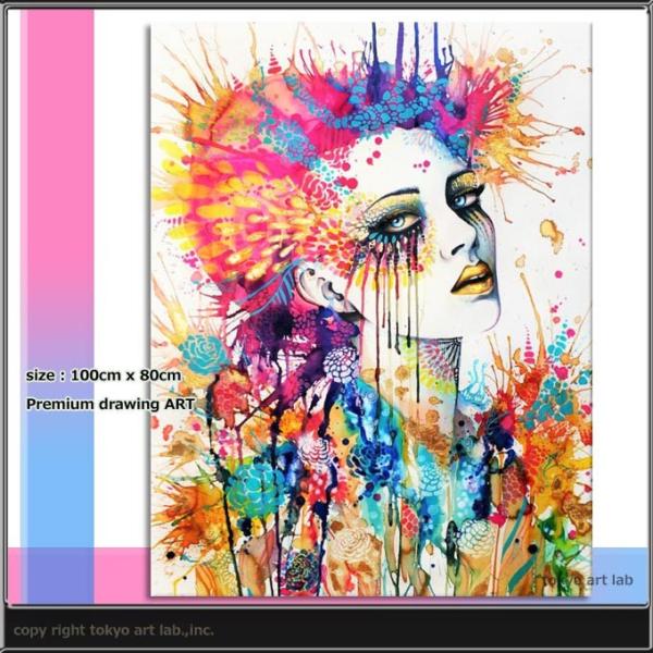 絵画 おしゃれ 壁掛け 絵 女性画 Gothic Modern美容室 サロン アパレルショップなど業務用にもご利用下さい 大型100cmｘ80cm Buyee Buyee Japanischer Proxy Service Kaufen Sie Aus Japan