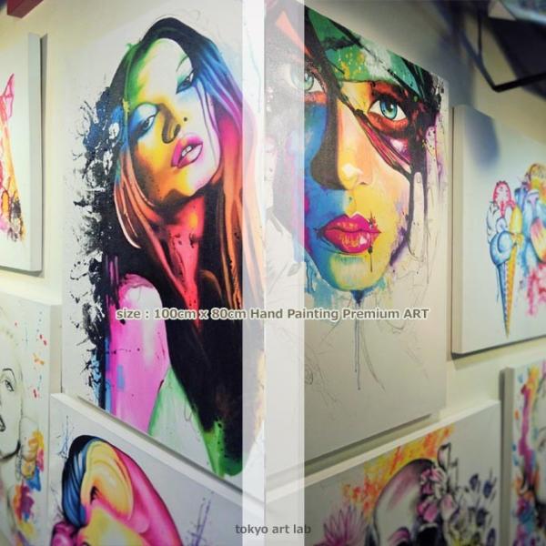 絵画 おしゃれ 壁掛け 絵 女性画 Gothic Modern美容室 サロン アパレルショップなど業務用にもご利用下さい 大型100cmｘ80cm Buyee 日本代购平台 产品购物网站大全 Buyee一站式代购 Bot Online