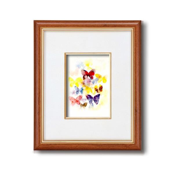 いわさきちひろ 絵画 蝶と子供たちの幻想(ちょうとこども)壁掛け用