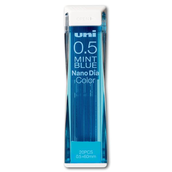 芯長：60mm 20本入美しく発色するシャープペンシル用のカラー芯です。新製法により従来品と比べ強度を10％アップし、折れにくさを実感できるレベルになりました。また、高い消字性があり、墨芯と変わらず消しゴムできれいに消すことができます。ミン...