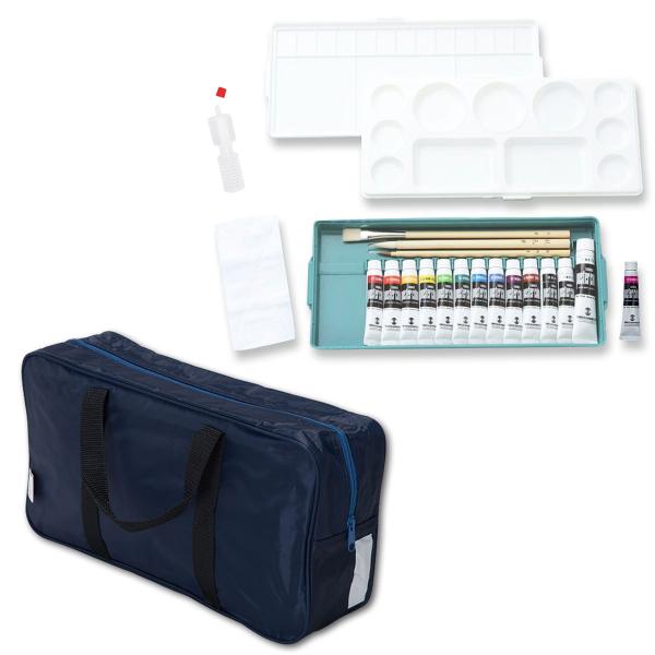 ターナー ＜当店オリジナル＞ 美術のかばんセット ポスターカラー