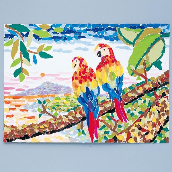 はり絵セット いろがみ30色入り sオリジナル はり絵 ちぎり絵 モザイク 画材 ものづくりのアートロコ 通販 Yahoo ショッピング