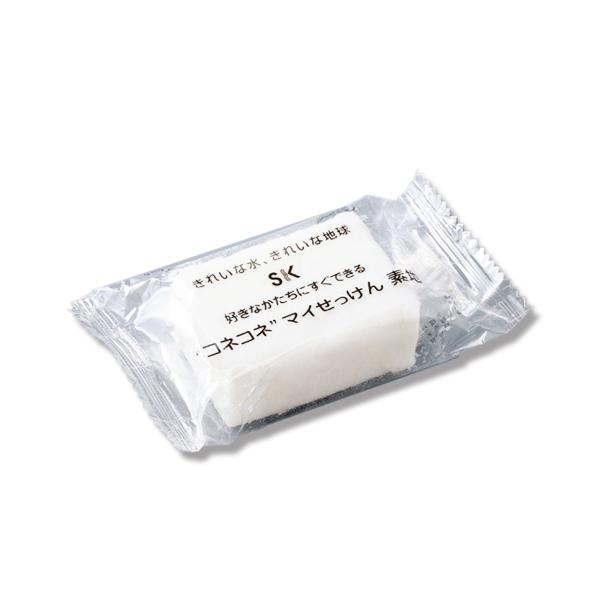 サイズ：約50×36×23mm容量：40g成分：純石けん素地(天然植物性油脂のみ使用) 脂肪酸ナトリウム98%以上良心的な石けんメーカーの石けんの素で、粘土のように手でこねて柔らかくし、好きな形に作ったり、抜き型で形を抜いたりして楽しみます...