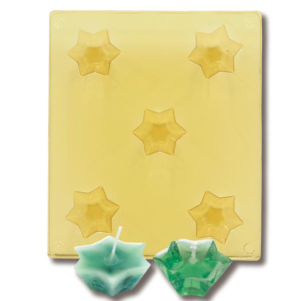 キャンドル出来上がりサイズ：45×38×20mmサイズ：210×180mm材質：ポリスチレン製パラフィン・ステアリンMIXやジェルキャンドル(ウルトラハード)を溶かして流し込んで、水に浮かぶキャンドルを作ることができます。※ジェルキャンドル...