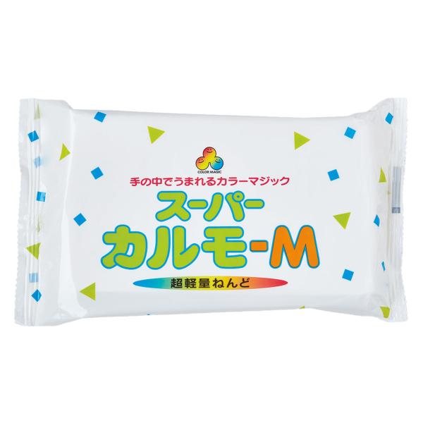 [ メール便可 ] スーパーカルモ M 120g 軽量紙粘土 パジコ 【 かみねんど PADICO 】