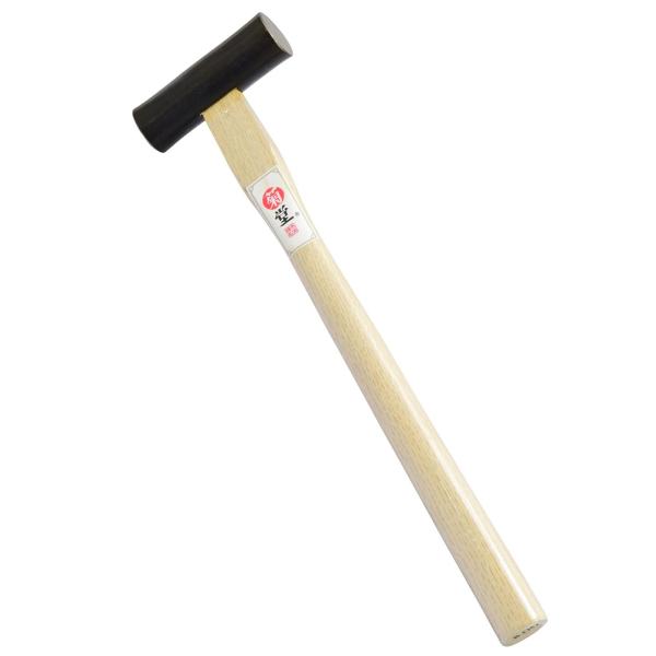 メール便可 ] 両口げんのう 上製 打物 300g 菊堂 【 木工具 玄能