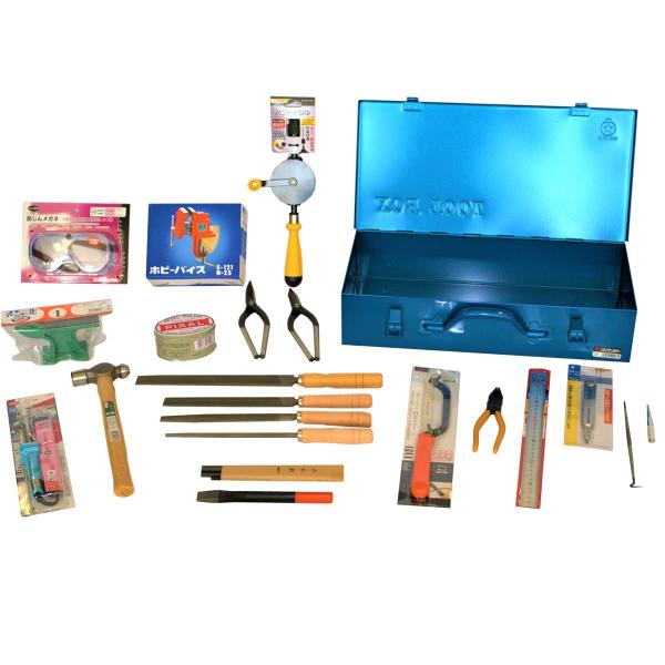 金工具セット A 21点セット 【 金属 DIY 金工具 セット 】 : 画材