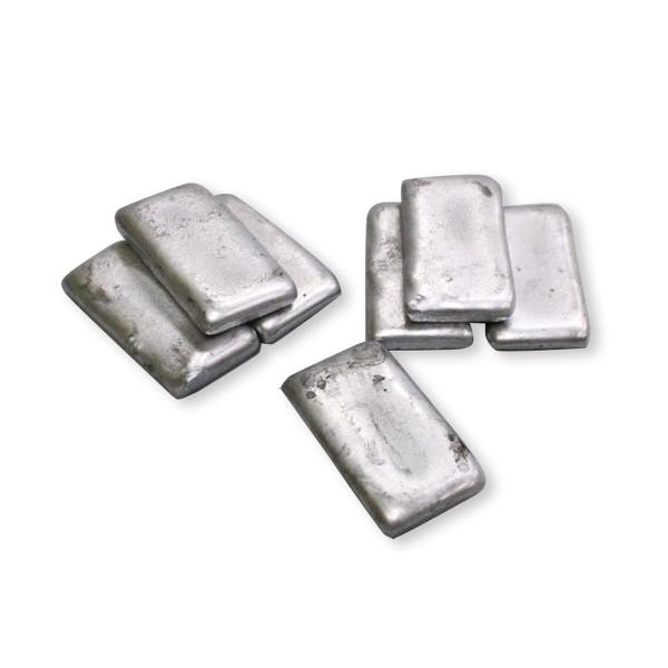 亜鉛合金インゴット 1kg 【 金属工芸 鋳金材料 亜鉛合金