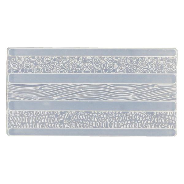 素材：ソフトシリコーンゴム使用できる素材：銀粘土、樹脂粘土、UV樹脂などサイズ：約80×41×6mmアートクレイを押し込むだけで簡単に精密な作品を作ることができるシリコンゴム製の型です。乾燥するときは型に粘土を埋めた状態で行ってください。