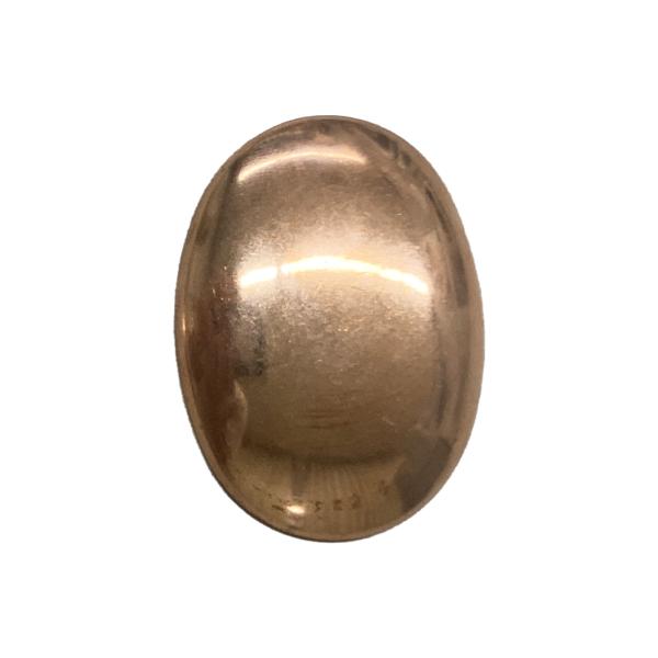 メール便可 ] 銅板 丹銅板 小判型 V-2 30×40mm 【 ガラス 七宝焼 七宝