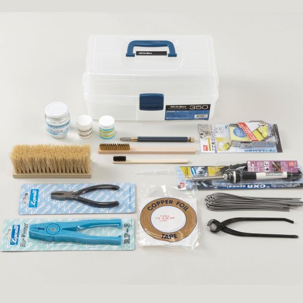 【ステンドグラス】ガラス工芸材料と工具セット artloco_155202