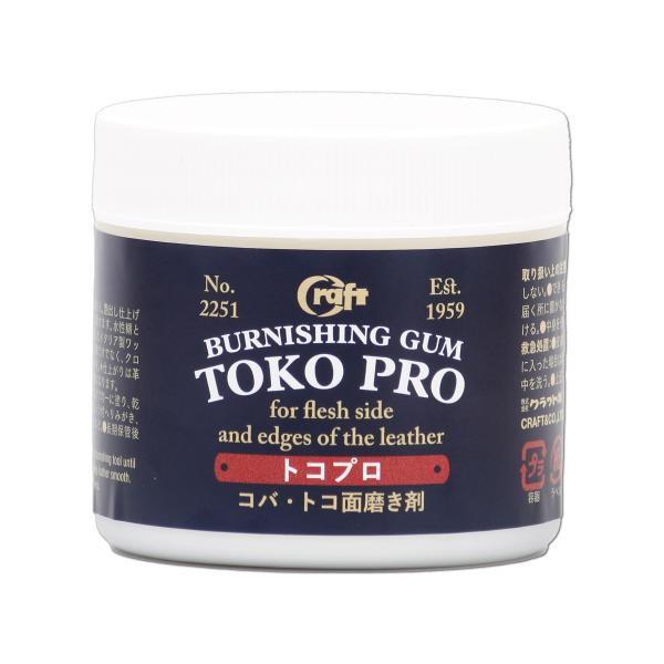 容量：100g成分：水性糊、水性樹脂、ワックスはじめての方でもスムーズに磨ける使いやすさと、プロも満足の仕上がり。程良い粘度でトコ面に塗り広げやすく、ムラなく均一に磨けます。革繊維をしっかり押さえて保護し、自然な質感と艶に仕上がります。トコ...