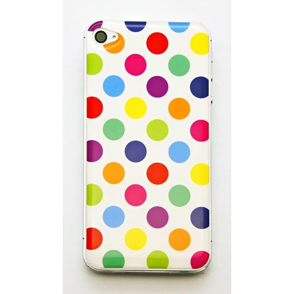Iphone Xperia ドーミングスマホスキンシール カラフルドット 全2タイプから Ekikaba Dot002 雫屋 アートポップマシコ 通販 Yahoo ショッピング
