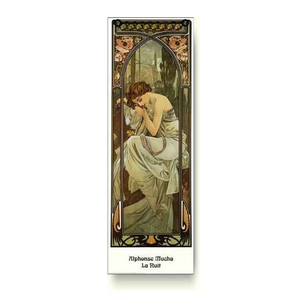 出荷区分C】アルフォンス・ミュシャ 夜のやすらぎ Alphonse Mucha