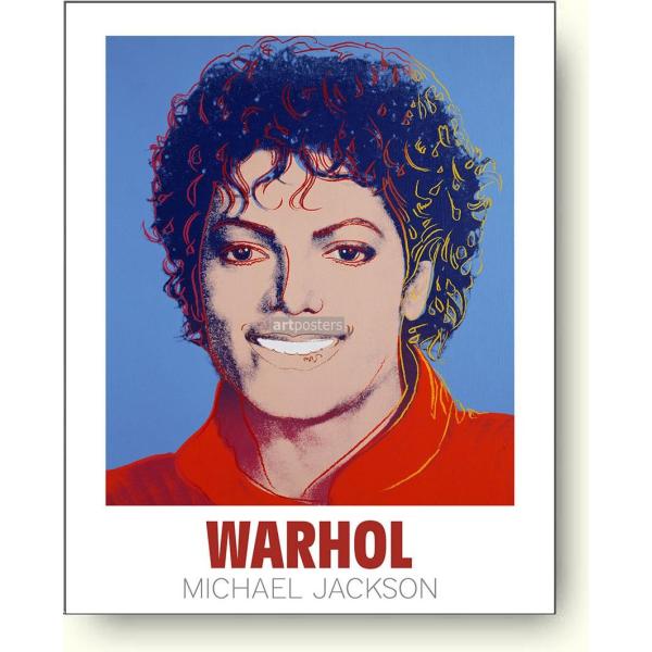 【出荷区分D】絶版希少/アンディ・ウォーホル：マイケル・ジャクソン　Andy Warhol: Michael Jackson, 1984  【アートポスター】