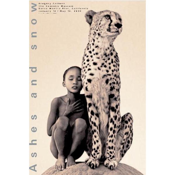 【出荷区分D】絶版ポスター　グレゴリー・コルベール(Gregory Colbert) Child with Cheetah Santa Monica  【アートポスター】