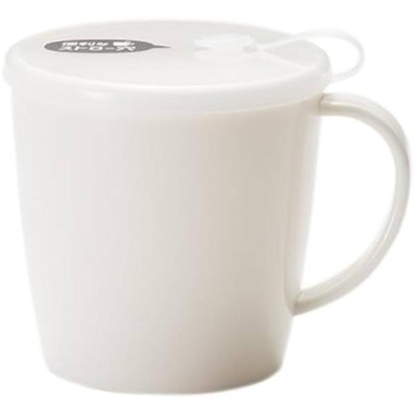 G&B フタ付きマグカップ ホワイト 100均
