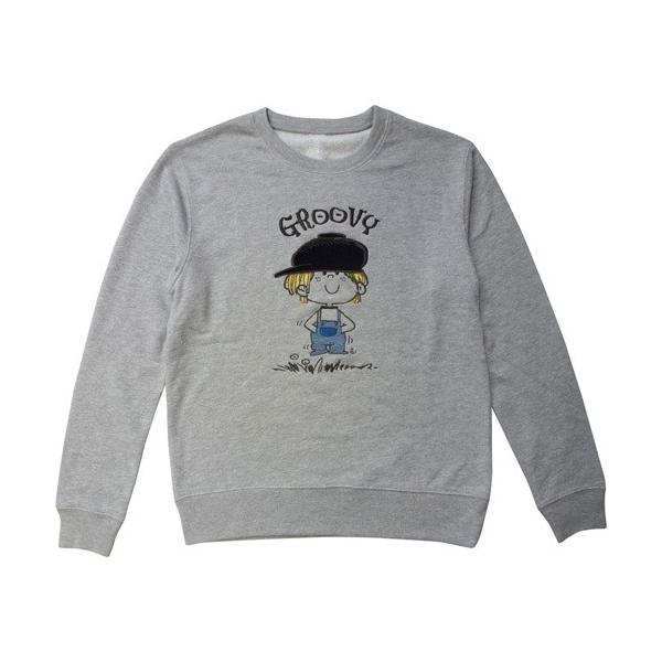 水森亜土ちゃん こだわりコーデュロイ ベロア刺繍トレーナー長袖 男の子 ヘザーグレー トップス 上着 アウター Ph3z12dwyt アートサロン和錆 通販 Yahoo ショッピング